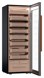 Шкаф для сигар MEYVEL MC-272BK (PRO)