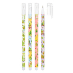 Ручка шариковая, Basir, синие чернила, серия "АВОКАДО", разноцветный корпус, 12 шт