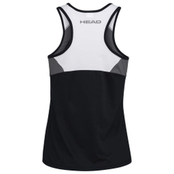 Женский топ теннисный Head Club 22 Tank Top W - черный