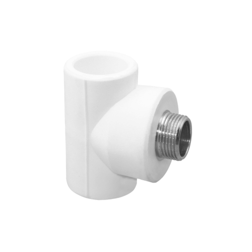 Тройник комбинированный НР 20х3/4" полипропилен