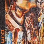 Мужская футболка с разноцветным принтом Sesmik by Vlad Sedov VS002/VS0056