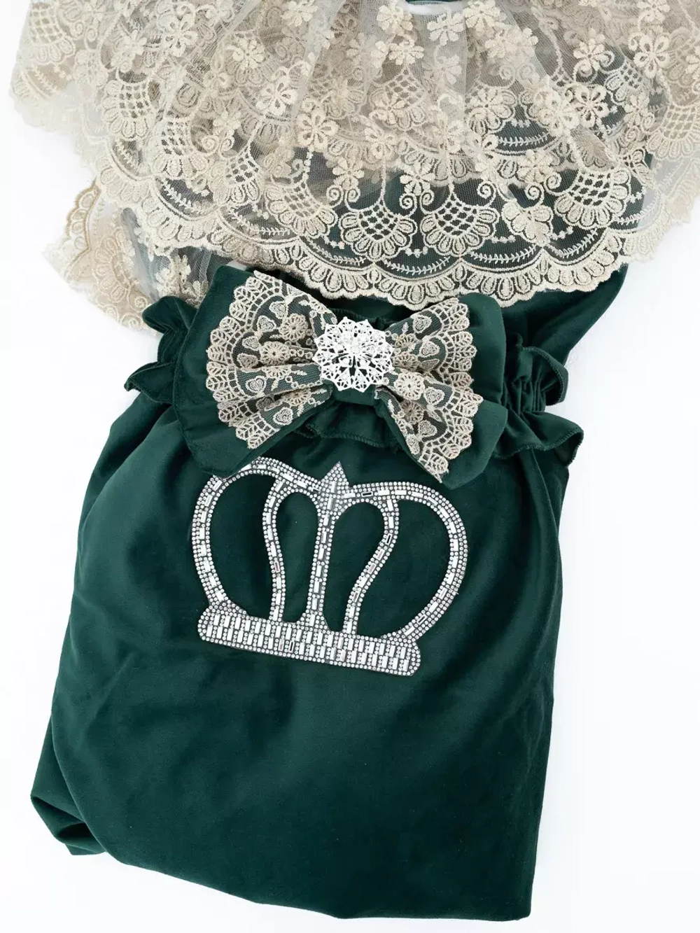 Конверт на выписку летний с короной