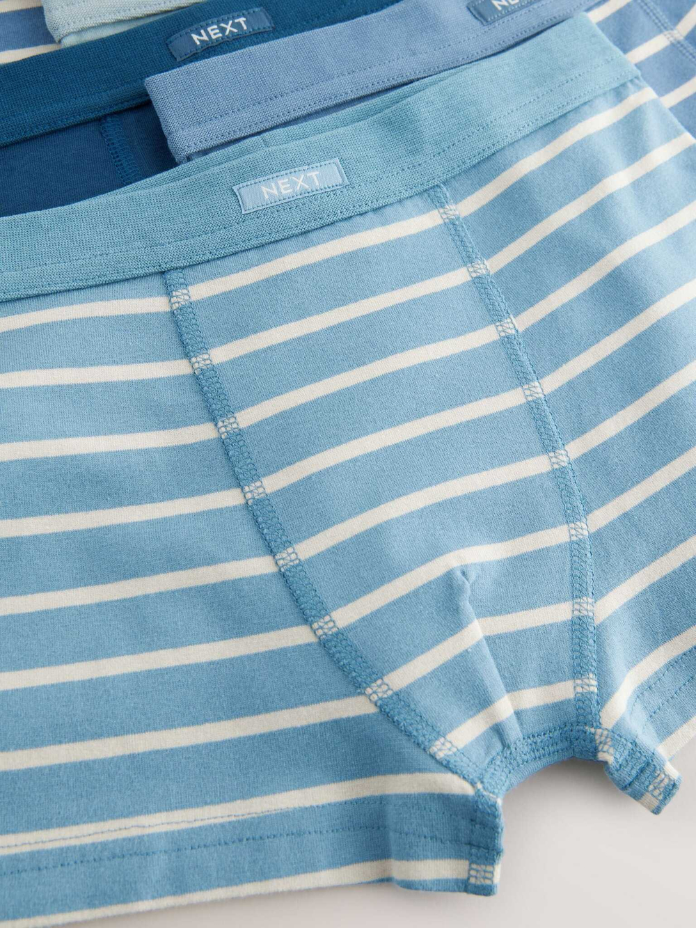 Носки хлопковые для мальчика Next AA9-656, 7 шт., Голубой, Синий