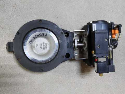 Дисковый затвор ф-100 дозатора битума Benninghoven