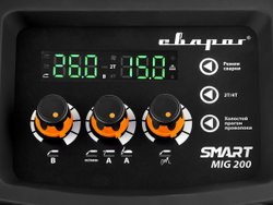 Полуавтомат Сварог REAL SMART MIG 200 BLACK (N2A5)