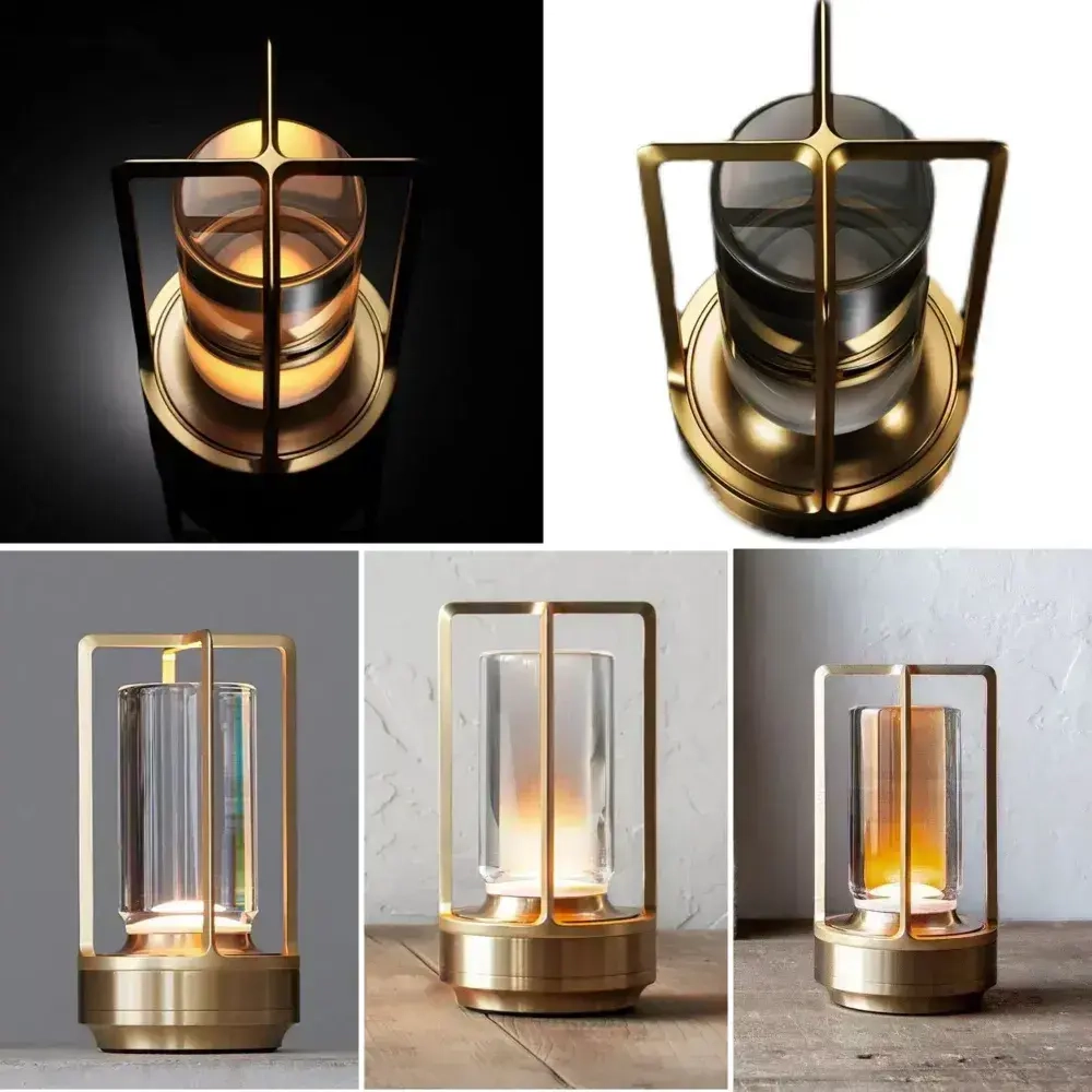 Лампа настольная беспроводная светодиодная 3000K