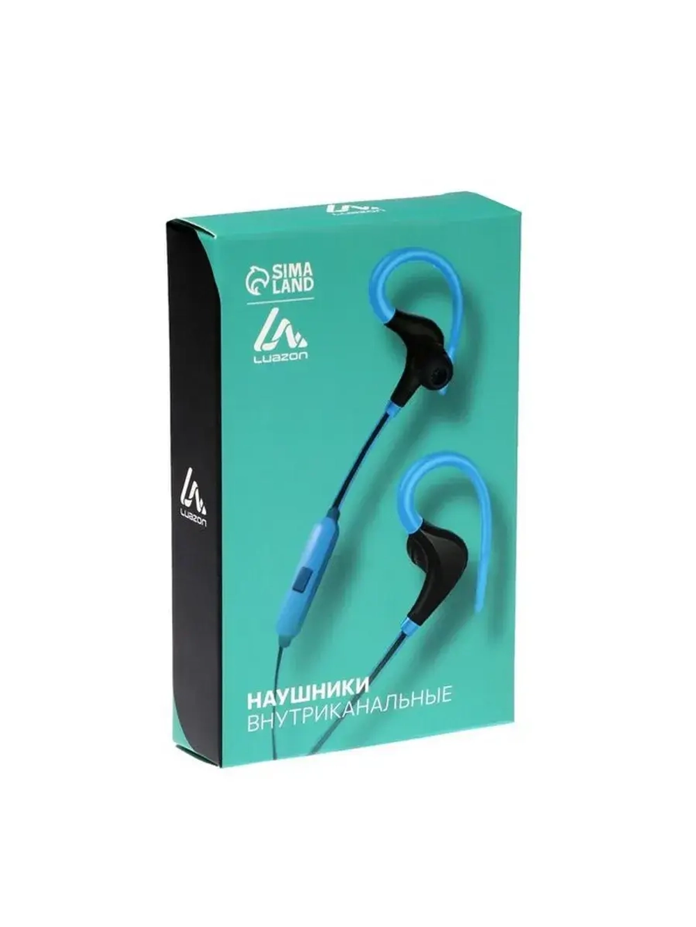 Наушники Luazon VBT 1.14, вакуумные, микрофон, спортивные, М