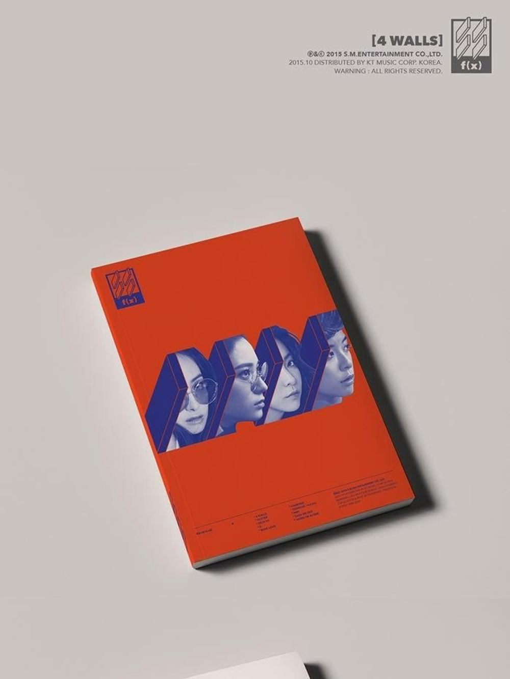 Альбом F(X) - 4 WALLS 4th Album