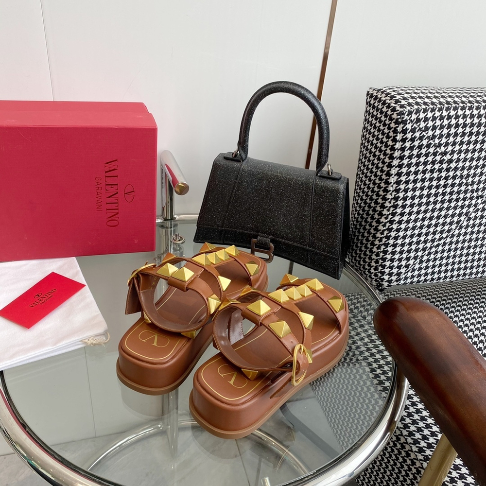 Valentino Roman Stud Sandal