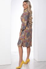 Платье "Тетрис по-новому" (мультиколор) П8677 LT Collection