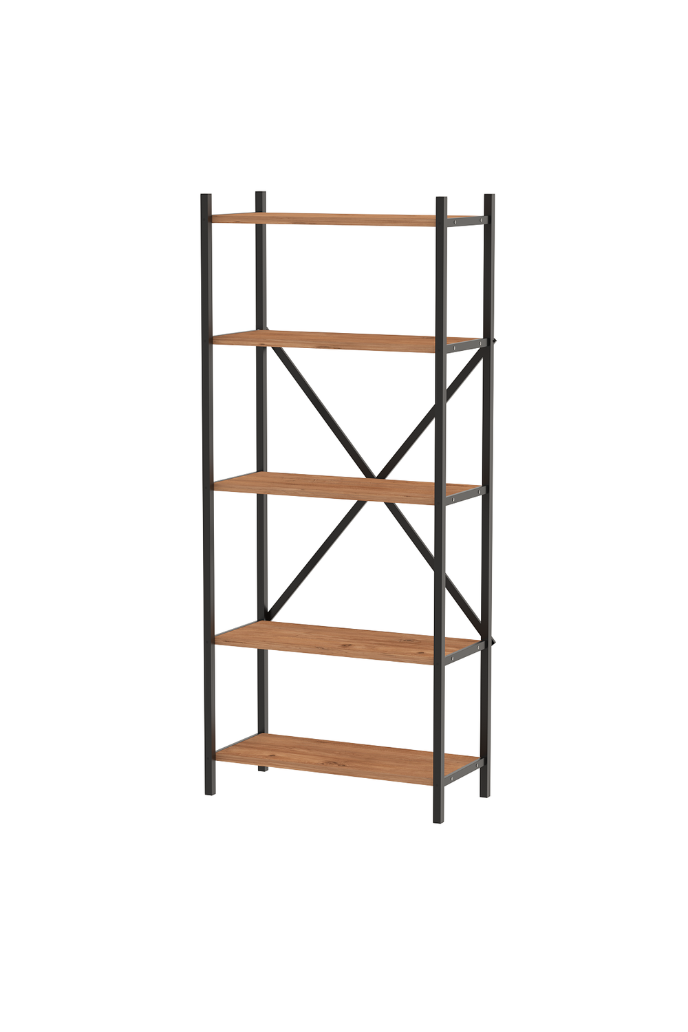 Стеллаж TROYA 150х65 - сосна