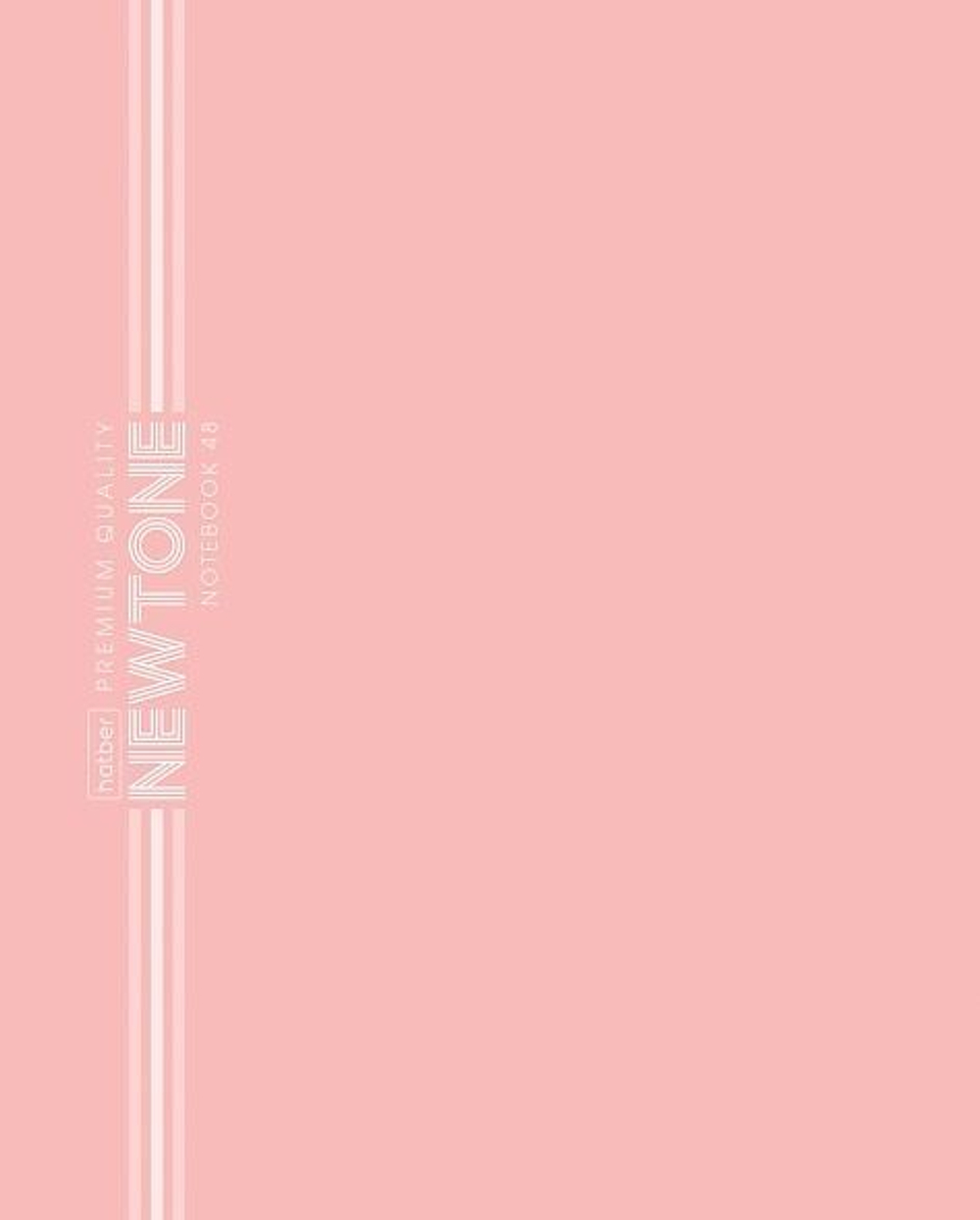 Тетрадь А5 48л ЛИН. Hatber "NEWtone Pastel. Розовый кварц" софт-тач