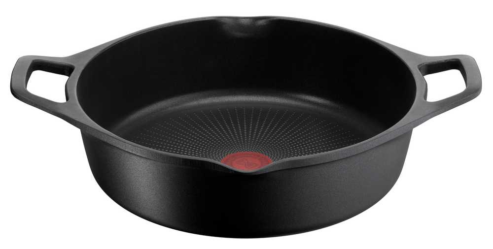 Кастрюля с крышкой низкая Tefal Delicio 28 см E2327274