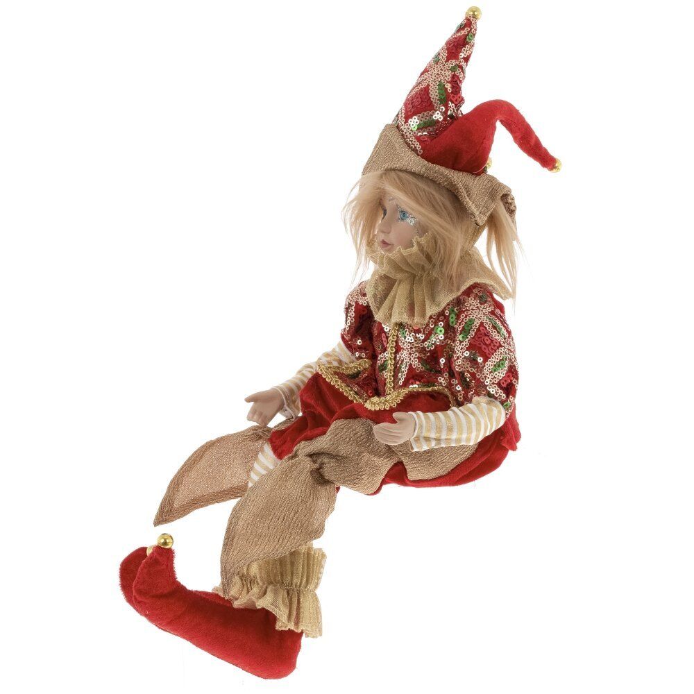 GAEM Игрушка набивная "Клоун" (муз, движ), L14 W11 H42 см (полка 26 см.)