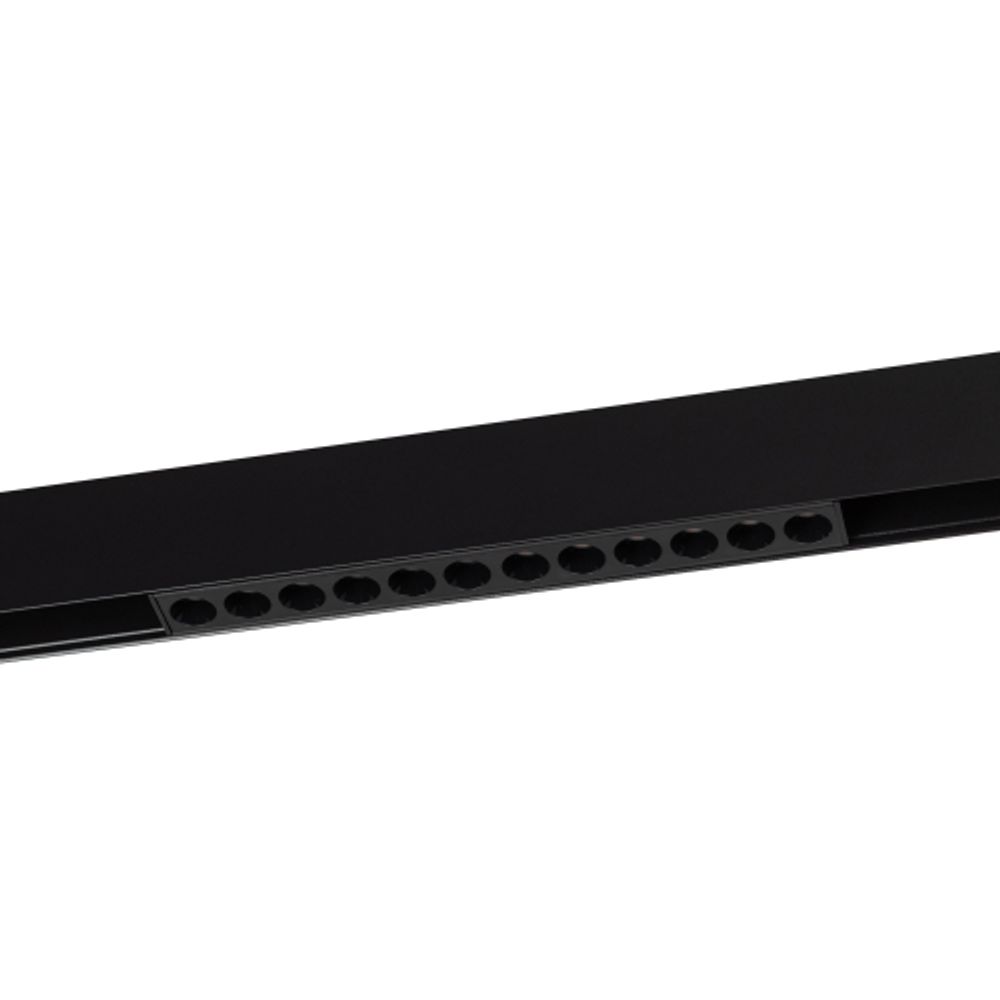 Магнитный трековый светильник ЭРА TRM20-3-22-12W3K-B для системы NOVA 48V 12Вт 3000К направленный свет черный