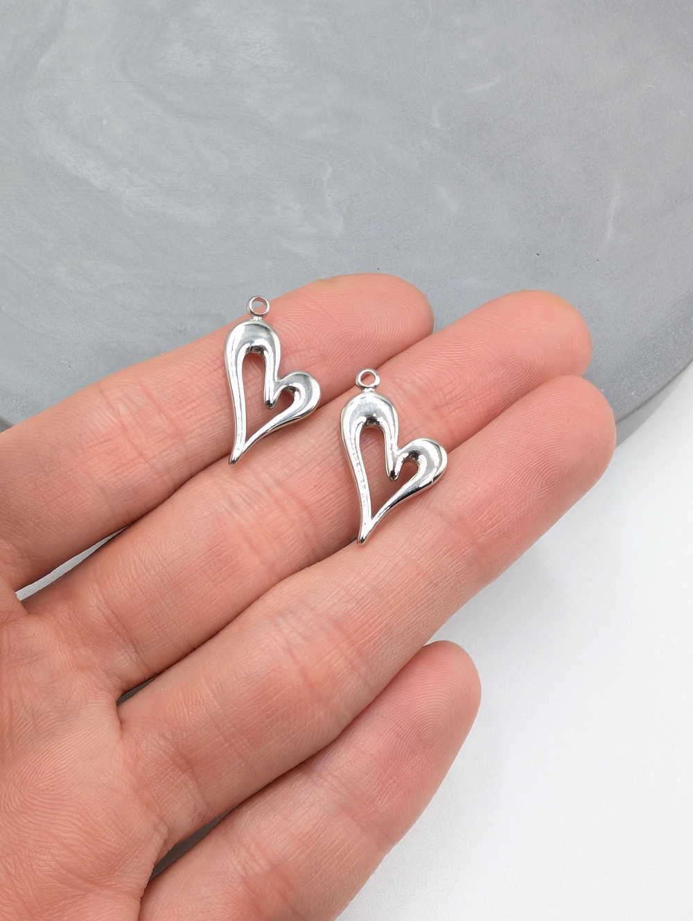 Подвеска сердце 20*14мм