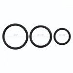 Розовый ребристый вибрострапон Pegasus - 14 см. (Цвет: розовый)