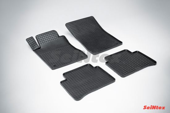 Резиновые коврики в салон Mercedes-Benz E-класс [W211] (2002-2006) "Сетка"