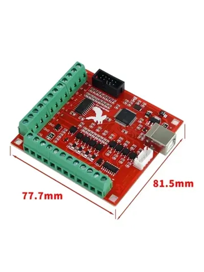 4-осевая ЧПУ плата расширения с USB и интерфейсом Mach3 для шаговых двигателей Nema17/23/34 CNC 4 Axis