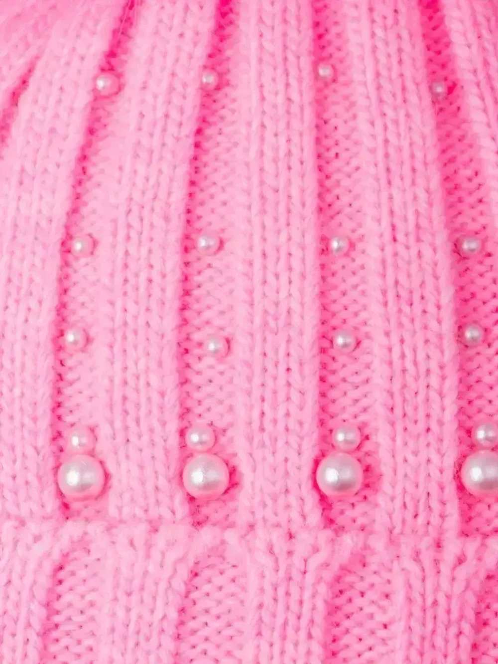 Шапка для девочки зимняя вязаная и шарф