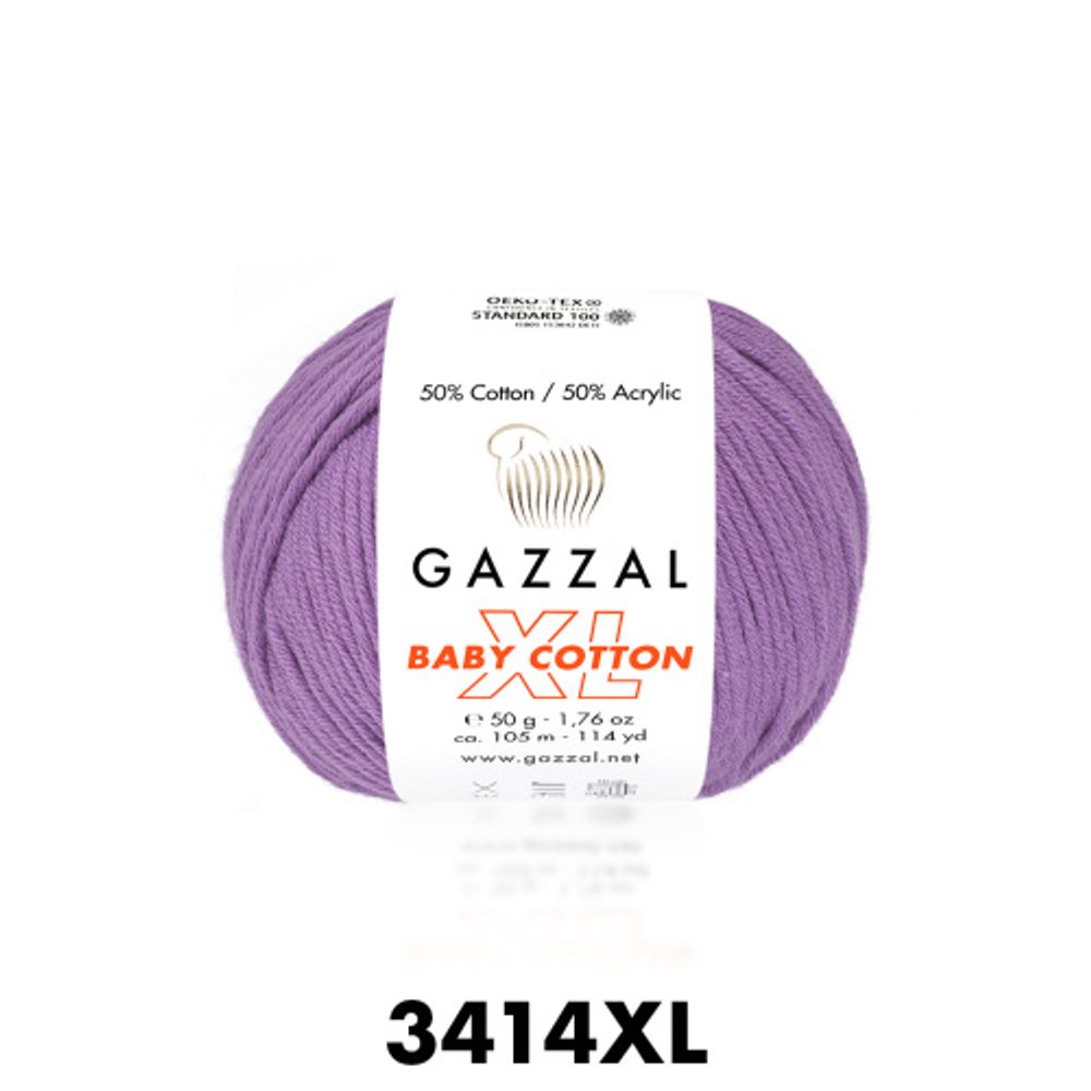 BABY COTTON XL, светлый цикламен
