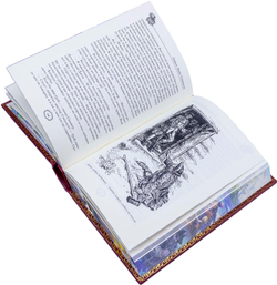 Стивенсон Р. Л. "Остров сокровищ", "Черная стрела". Подарочная книга в кожаном переплете