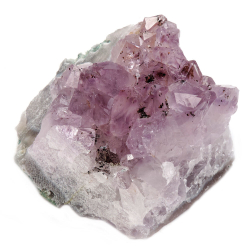 Друза аметист с гётитом асс.