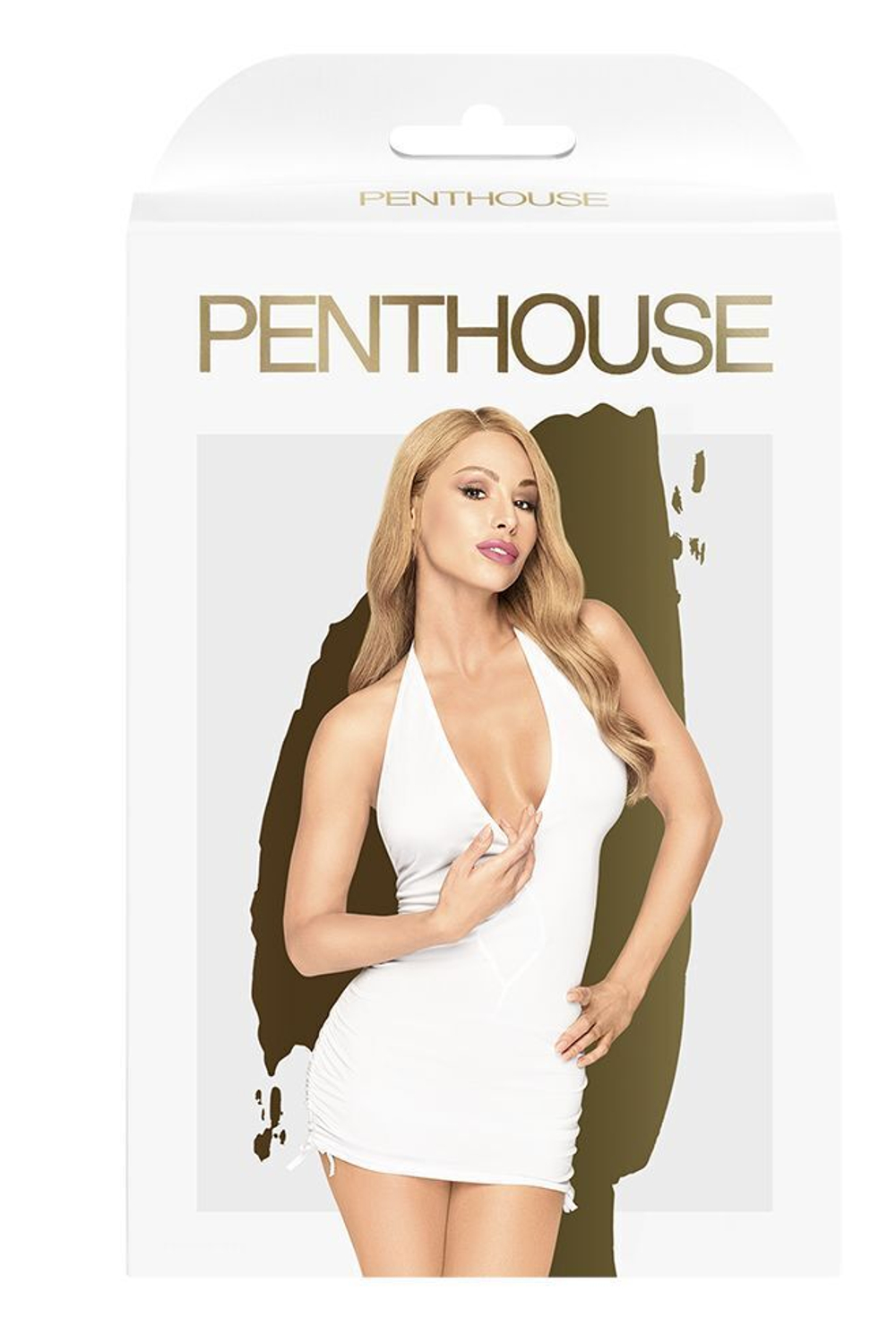 Откровенное мини-платье Earth-shaker (Размер: L-XL) (Цвет: красный)