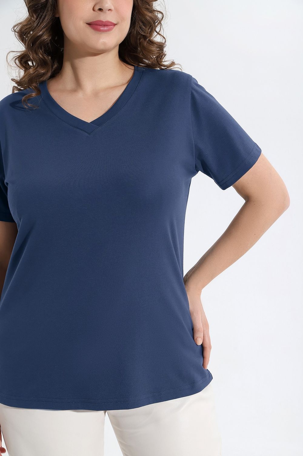 Футболка Базис-5 Виотекс ИНДИГО