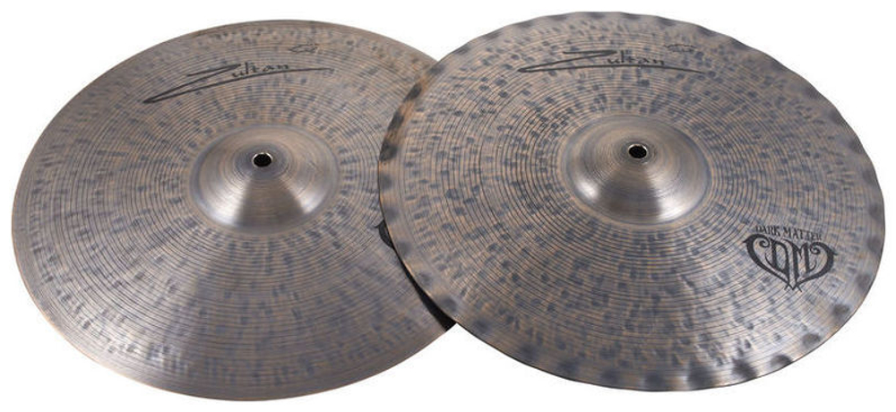 Тарелка хай-хэт Zultan 14" Hi-Hat "dalge" Dark Matter