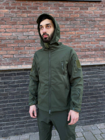 Тактический демисезонный костюм / softshell / олива