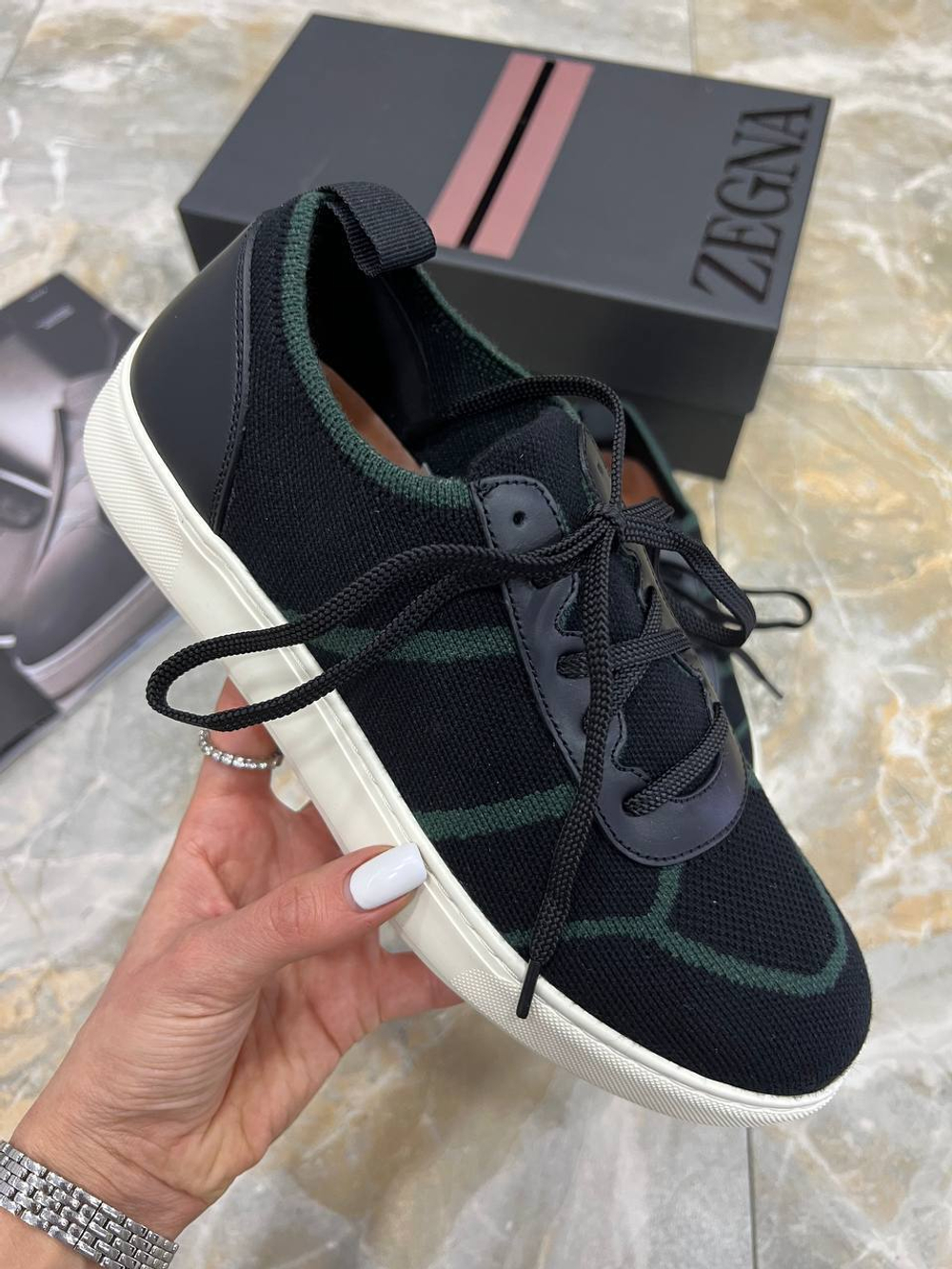 Кеды Zegna