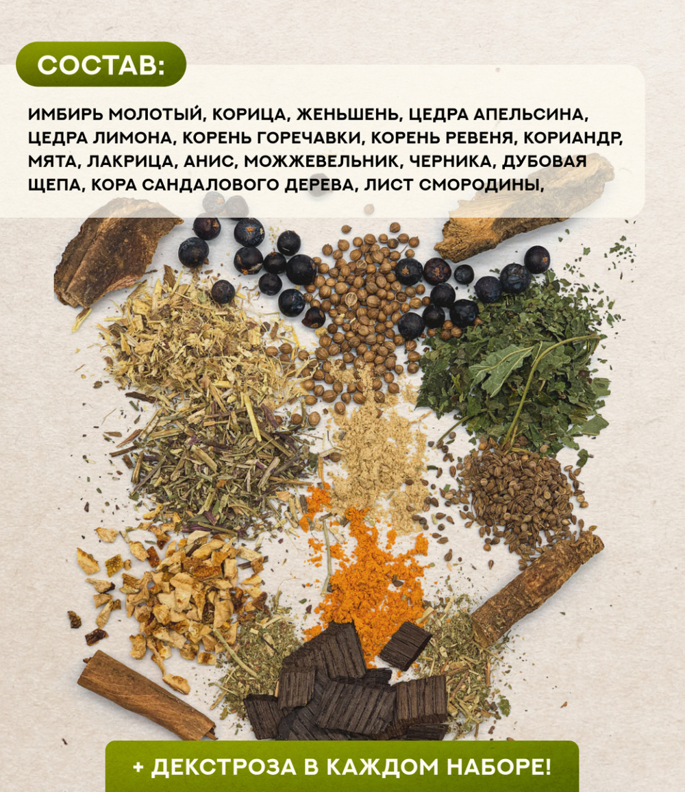 Набор трав и специй ЕГЕРЬ (егермейстер)