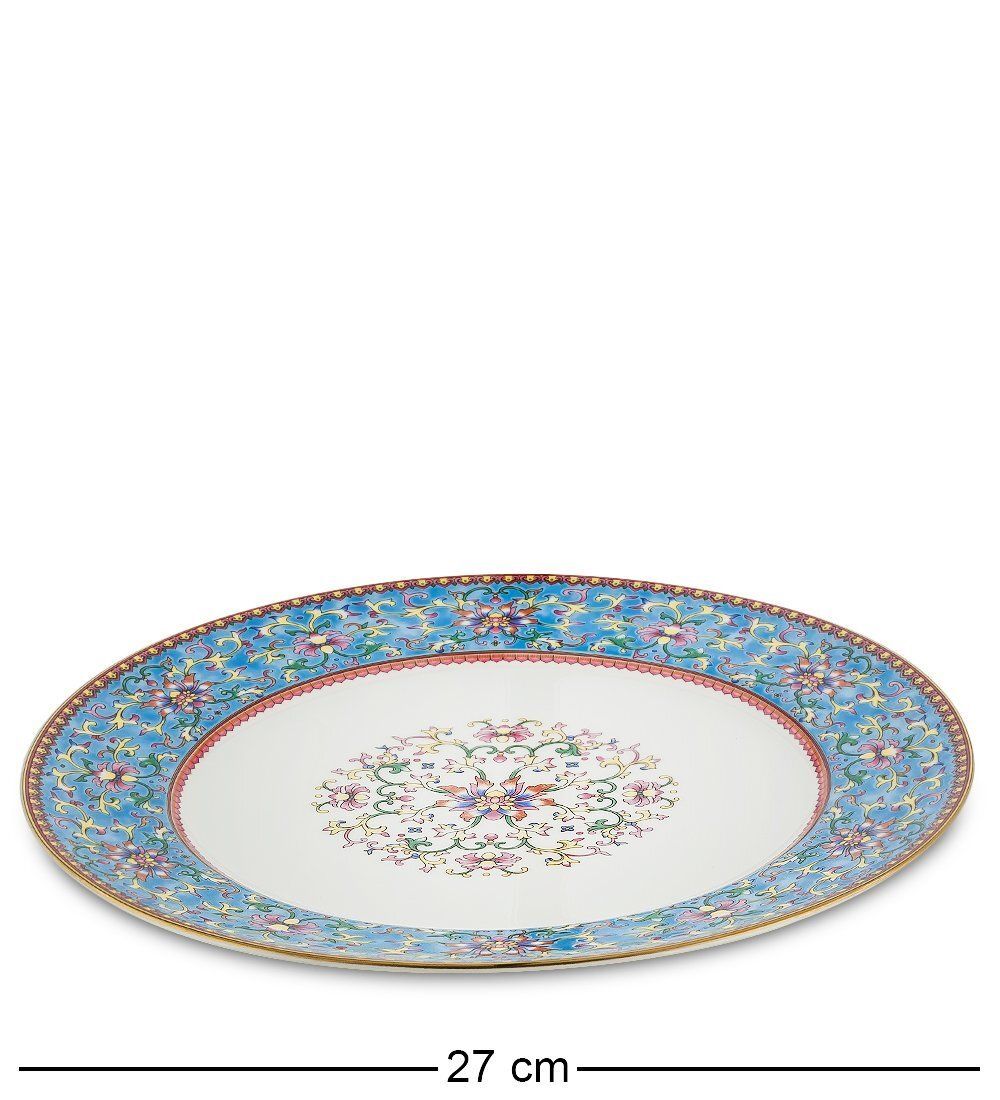 Pavone JK-174 Столовый сервиз 27 пр. на 6 перс. «Арабески» (Arabesca Blue  )