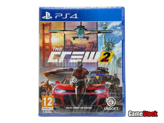 PS4 The Crew 2 CUSA-08609 (Полностью на русском языке)