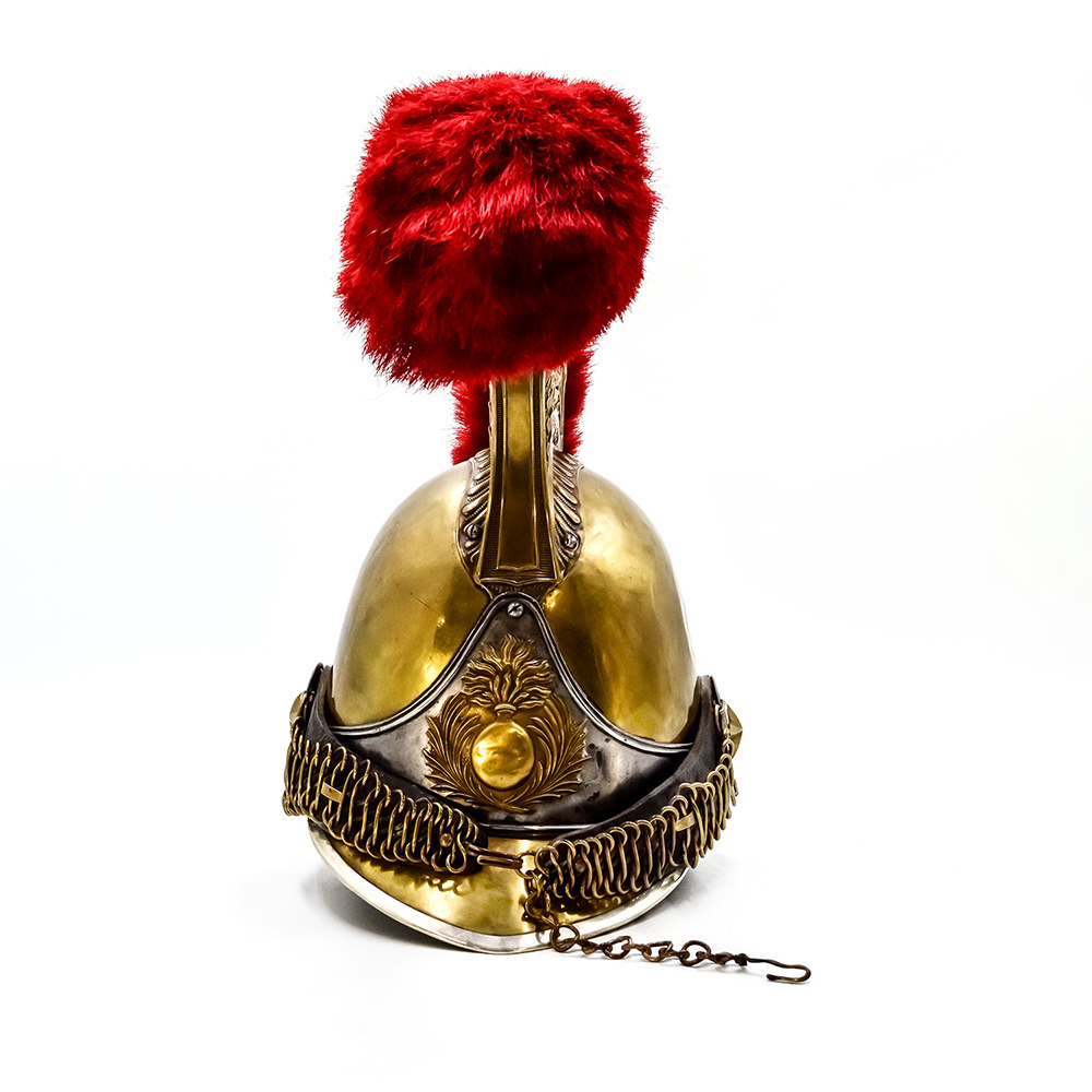 Карабинерский офицерский шлем образца 1856 г. в римском стиле. Франция. Вторая империя.