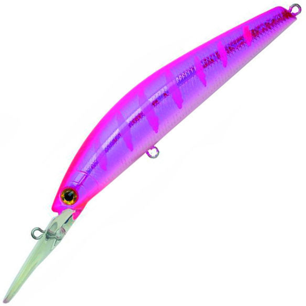 Воблер Bassday Sugar Minnow SG 80F FL-339 Full Pink Zebra GB
