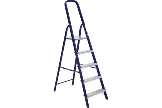 Лестница-стремянка "АЛЮМЕТ" 5-и ступенчатая стальная (М8305)