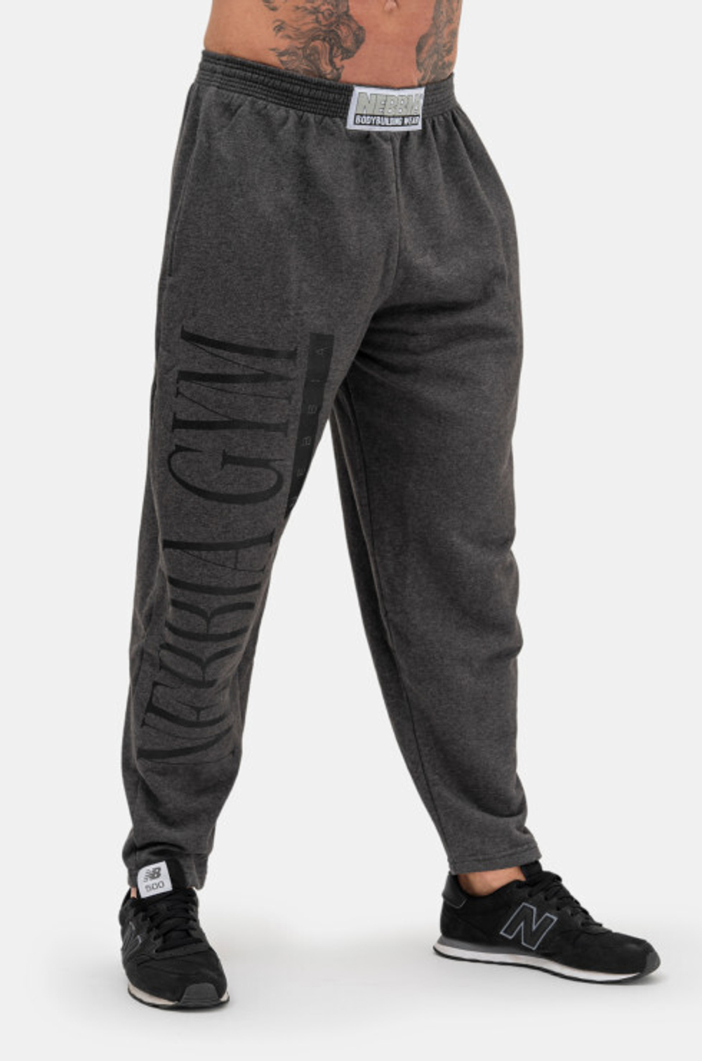 BEAST MODE ON ICONIC SWEATPANTS 186 Темно серые