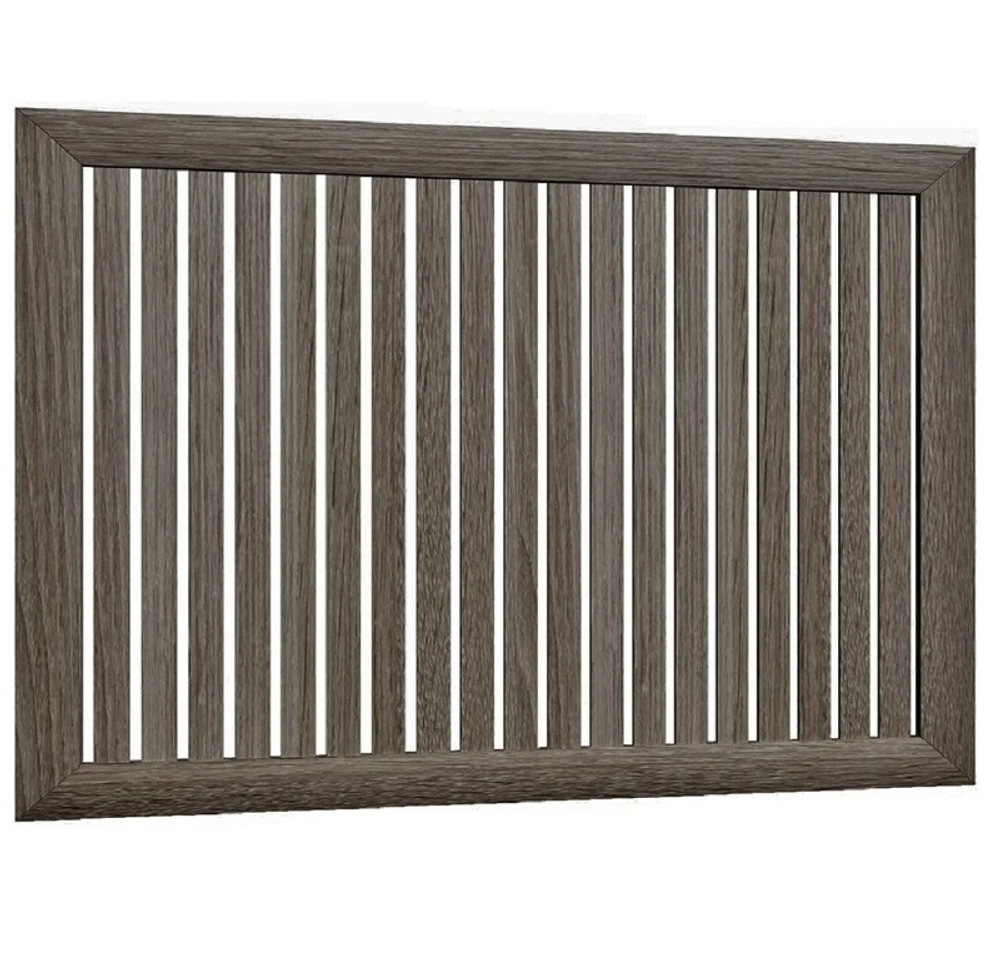 Экран для радиатора реечный Стильный дом v530750 Ясень темный 1200х600 мм