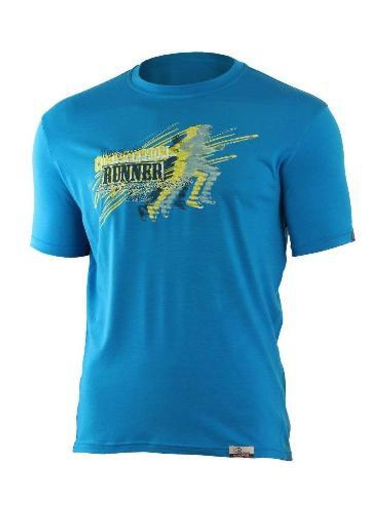 Футболка  мужская Michal/ кор.рукав/ шерсть 160/ голубой/ XL, Michal5151XL