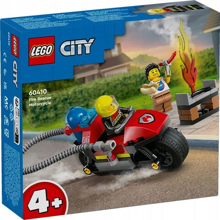 Конструктор LEGO City- Мотоцикл пожарно-спасательных служб - Лего Сити 60410