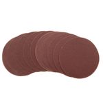 738457 Круг абразивный P 80, на ворсовой подложке под "липучку" 125 мм, 10шт. Сибртех