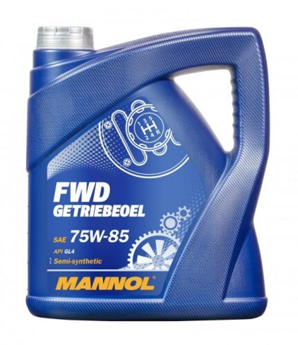 MANNOL 8101 FWD Getriebeoel 75W-85 GL-4 MIL-L 2105 п/син Масло трансмиссионное, 4л