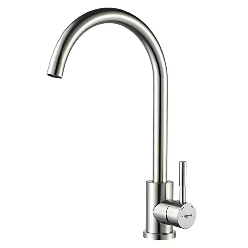 Смеситель для кухни Ledeme L4998-3 нержавеющая сталь