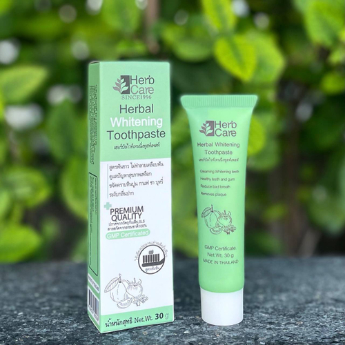 Лечебная зубная паста с отбеливающими компонентами Herbal Toothpaste HerbCare