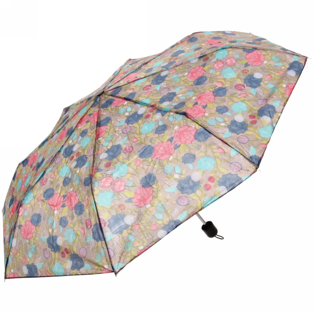 Зонт женский механический «Ultramarine - Цветы», микс 5-7 расцветок, 8 спиц, d-97см, длина в слож. виде 24см