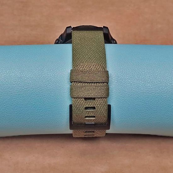 Ремешок нейлоновый 22 мм жакардовое плетение для Garmin MARQ / Epix / Fenix (47 мм)