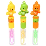 Мыльные пузыри «Цыпленок» 21 см, 80 мл, танцующий, микс цветов