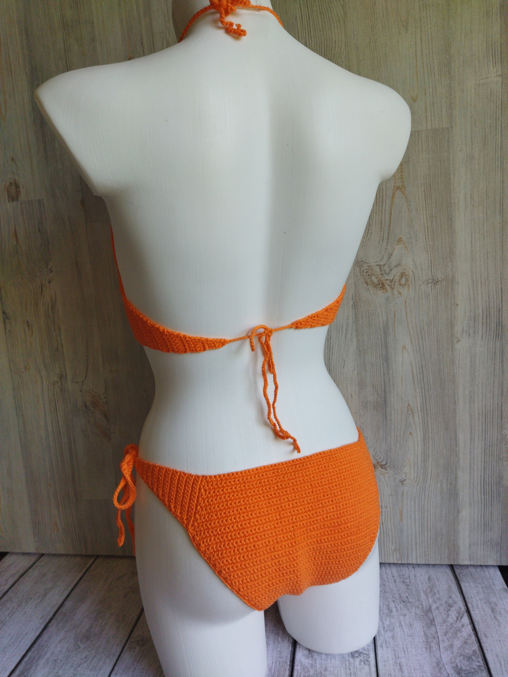 Купальник вязаный